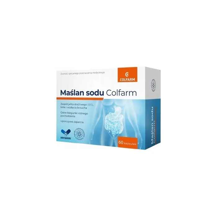 Colfarm Sodium Butyrate 60 Capsules Digestive Support Supplement