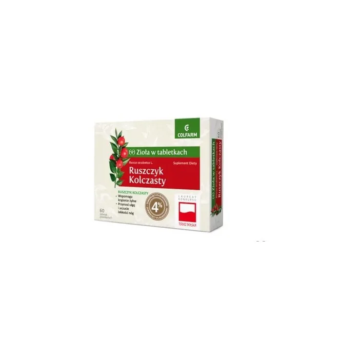 Metzgerbesen Ruszczyk 60 Tablets For Venous Circulation And Healthy Legs