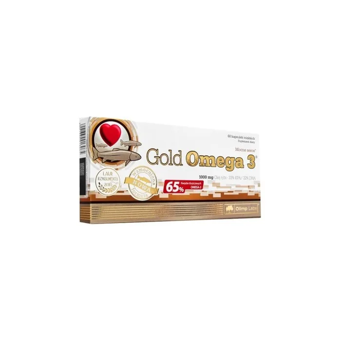 Olimp Labs Gold Omega 3 1000mg Dietary Supplement 60 Capsules