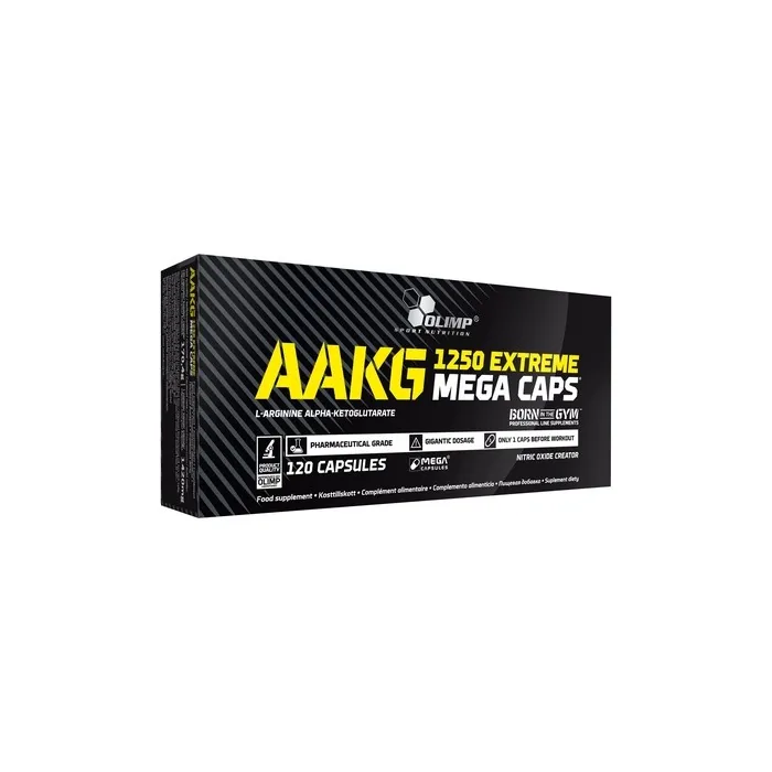 Olimp Sport Nutrition AAKG 1250 Extreme Mega Caps 120 Capsules
