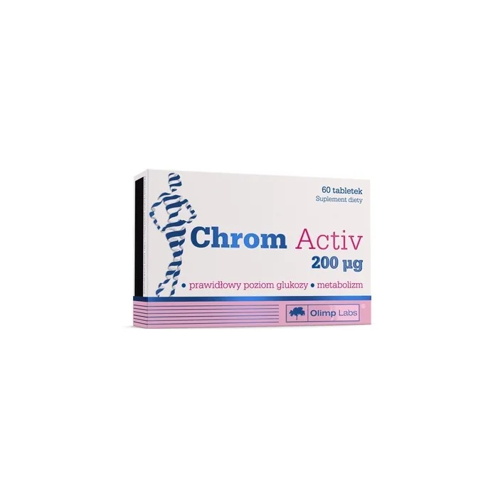Olimp Labs Chrom Activ 200 Micrograms Dietary Supplement 60 Tablets