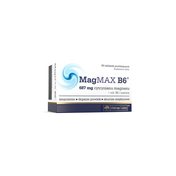 Olimp Labs Magmax B6 Dietary Supplement 50 Tablets