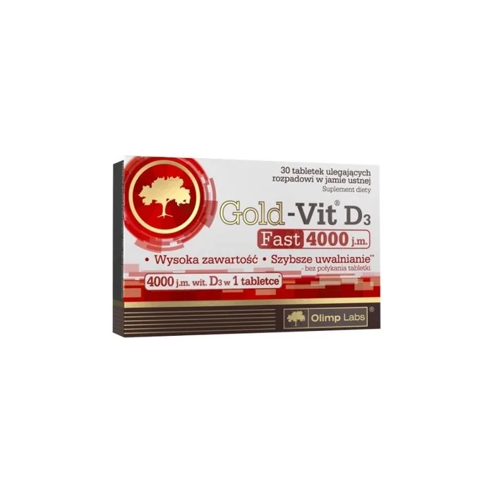 Olimp Gold-Vit D3 Fast 4000 Iu - 30 Tablets