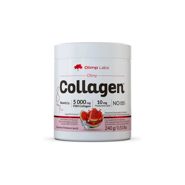 Olimp Labs Collagen 5000mg Fish Collagen Hydrolysate Dietary Supplement Watermelon 240g