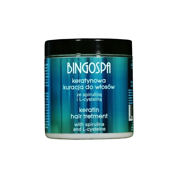 Bingo Spa Keratin Treatment For Hair With Spirulina And L-Cysteine 250ml