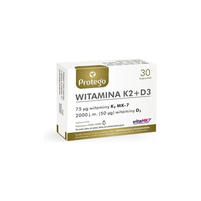 Protego Vitamin K2d3 30 Capsules