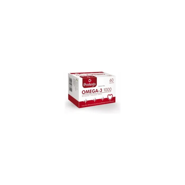 Omega-3 Fish Oil 1000 60 Capsules EPA DHA Heart Cardiovascular
