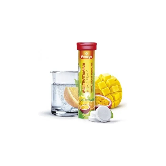 Protego Multivitamin+Mineral Effervescent Tablets