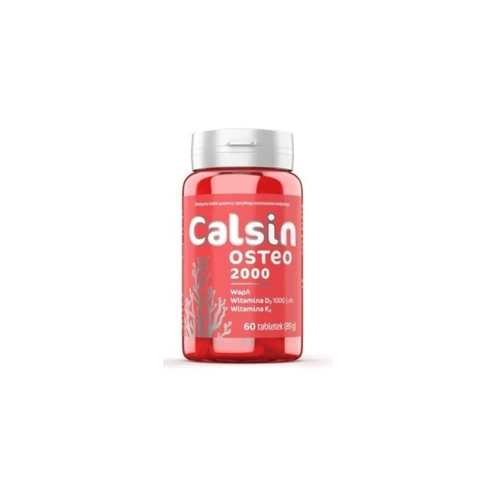 Calsin Osteo 2000 60 Tablets for Maintaining Healthy and Strong Bones