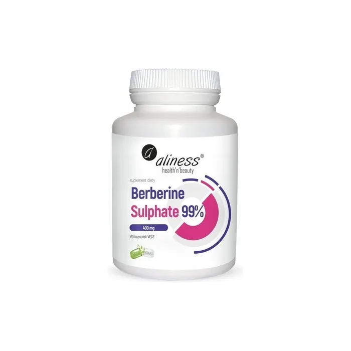 Aliness Berberine 400mg Vegan Capsules 60 Capsules