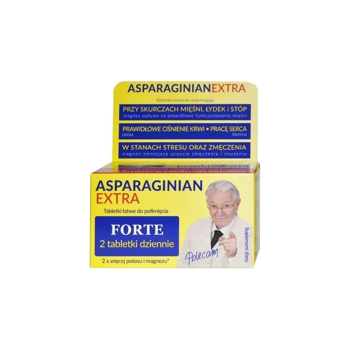 Uniphar Extra Magnesium Potassium Asparaginate Tablets 75 Count
