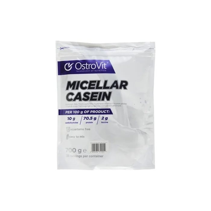 OstroVit Micellar Casein Protein Supplement 700g Chocolate Flavor