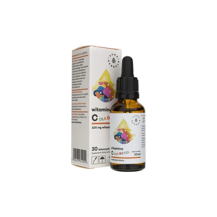 Aura Herbals Children's Vitamin C 100mg 30ml
