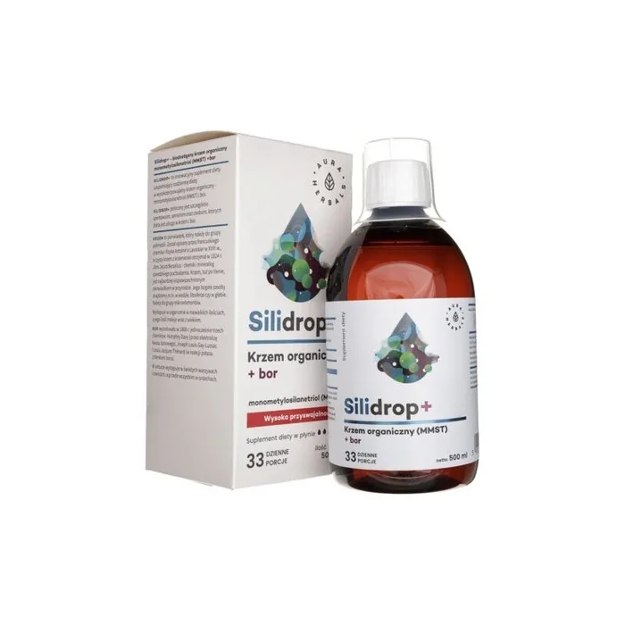 Aura Herbals Silidrop Organic Silicon Boron 500ml