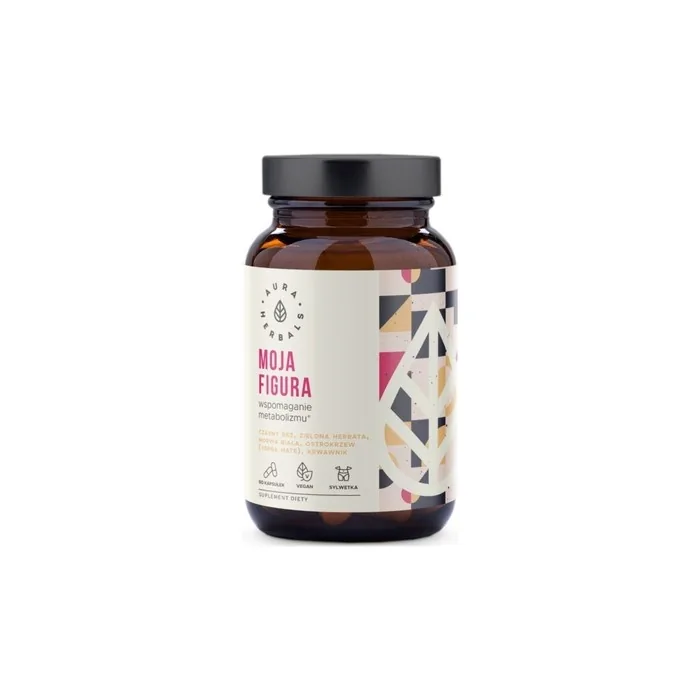 Aura Herbals Moja Figura Metabolism Support Dietary Supplement 60 Capsules