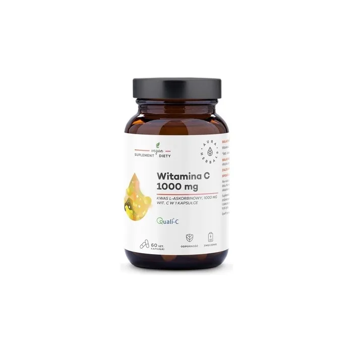 Aura Herbals Vitamin C 1000mg 60 Capsules
