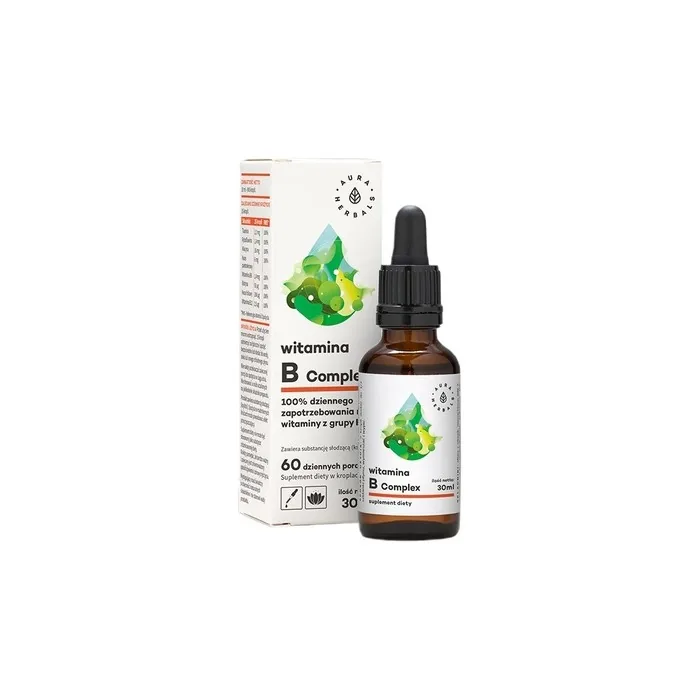 Aura Herbals Vitamin B Complex Drops Dietary Supplement 30ml