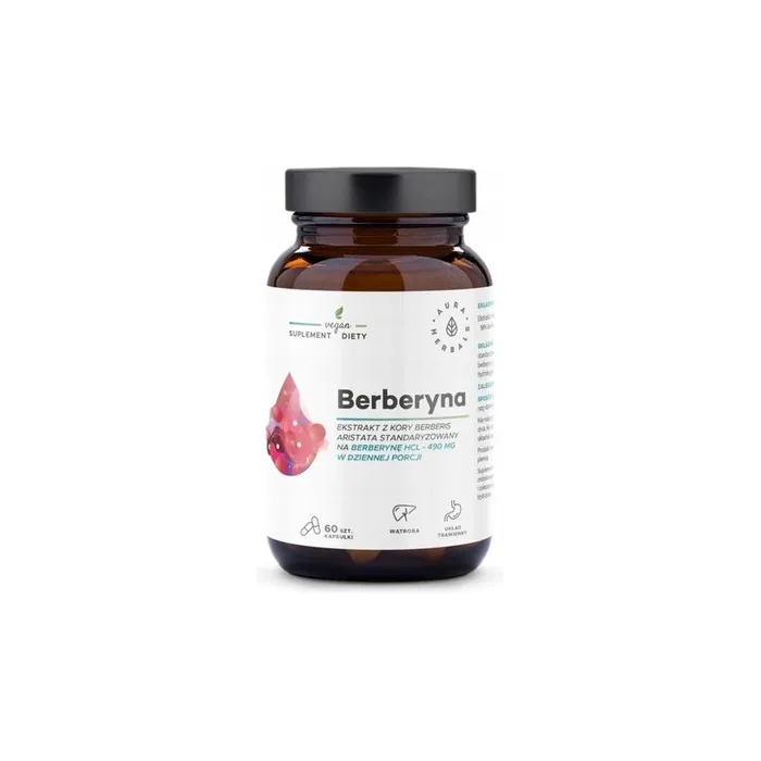 Aura Herbals Berberine 500mg For Diabetes Metabolism