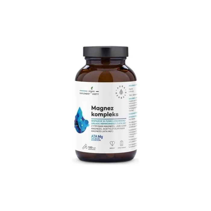 Aura Herbals Magnesium Complex 120 Capsules