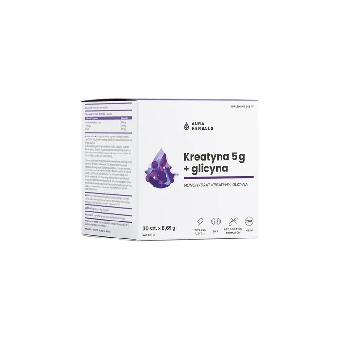 Aura Herbals Creatine 5g Glycine Sachets 30x869g