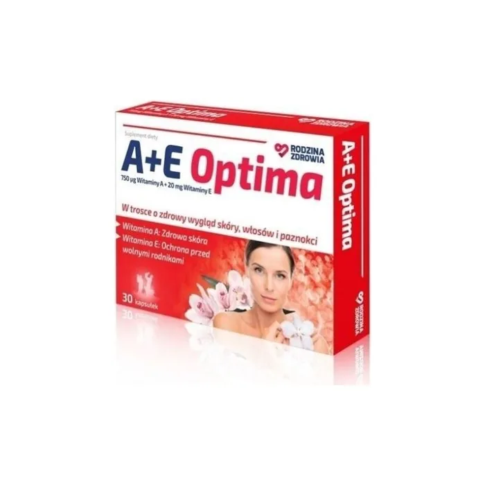 Rodzina Zdrowia A+E Optima 30 Capsules