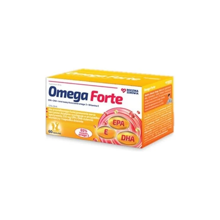 Family Health Omega Forte 60 Capsules Longterm Validity