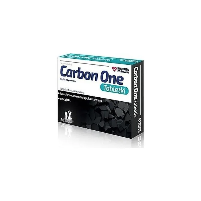 Rodzina Zdrowia Carbon One 20 Tablets