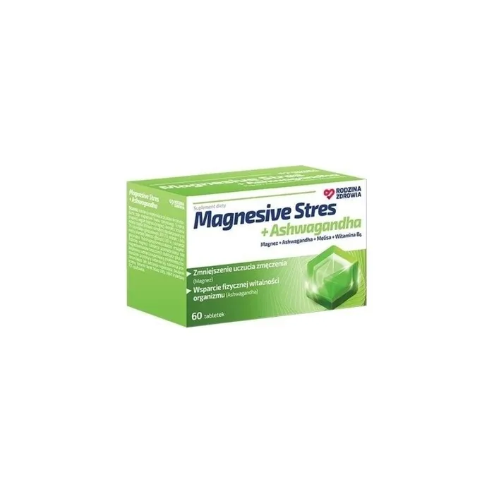 Family Health Magnesive Stress Ashwagandha 60 Tablets Long Term