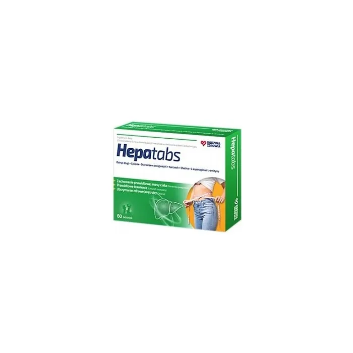 Rodzina Zdrowia Hepatabs - 60 Tablets For Liver Health