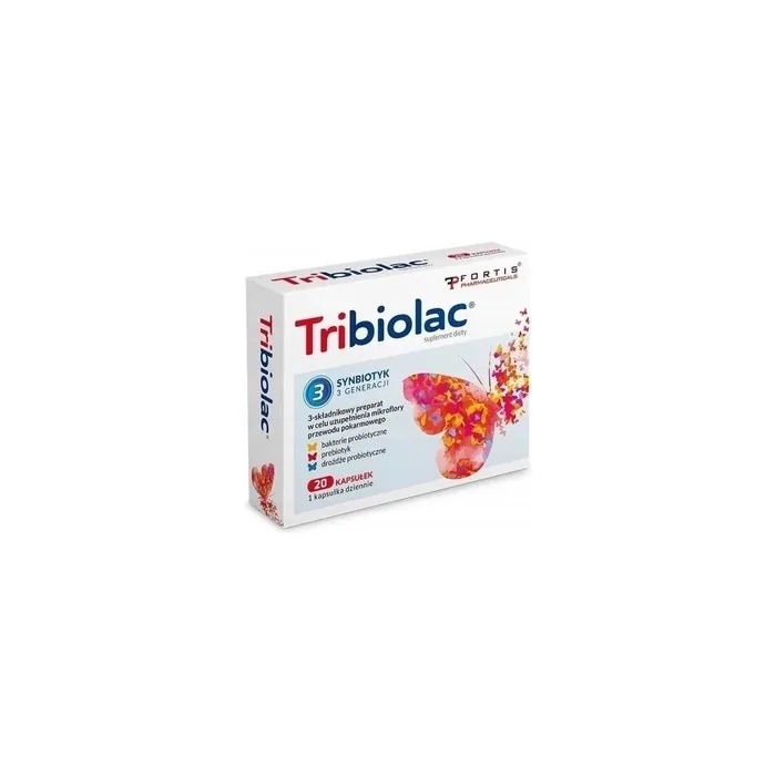 Tribiolac Advanced Digestive Probiotic Formula 20 Capsules