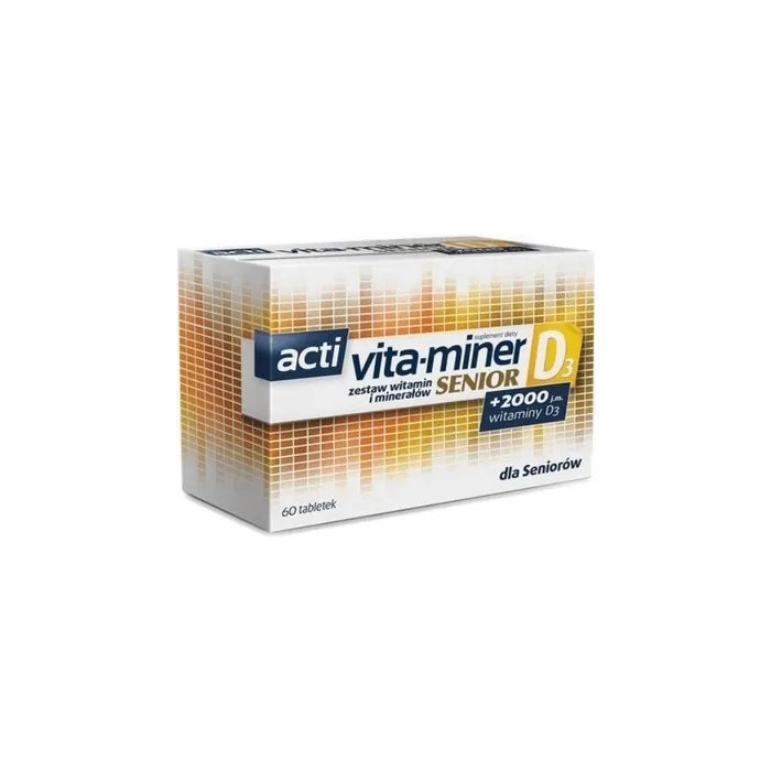 Acti Vita-Miner Senior D3 - 60 Tablets