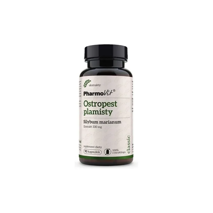 Pharmovit Milk Thistle Dietary Supplement 90 Capsules