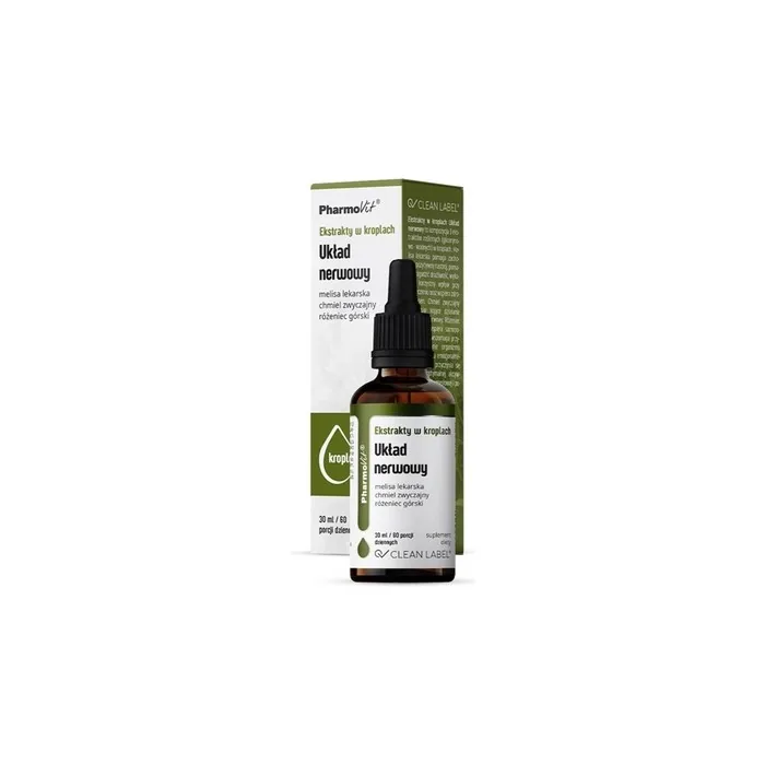 Pharmovit Nervous System Dietary Supplement Drops 30ml