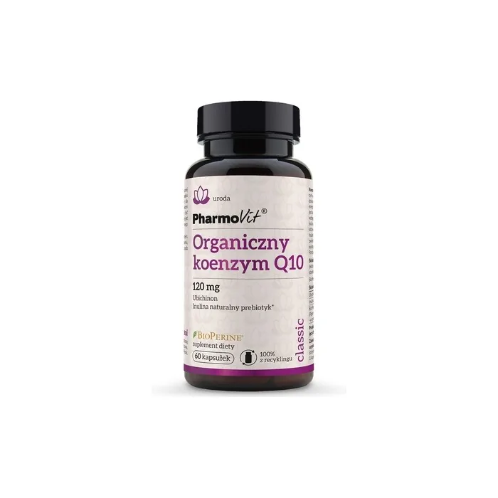 Pharmovit Organic Coenzyme Q10 Dietary Supplement 60 Capsules