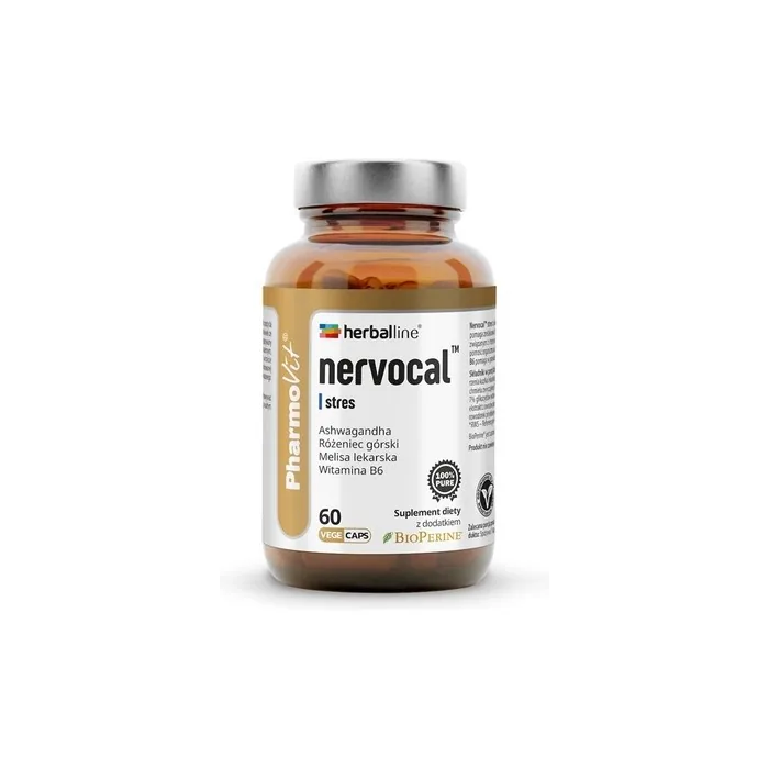 Pharmovit Nervocal Stress Dietary Supplement 60 Capsules