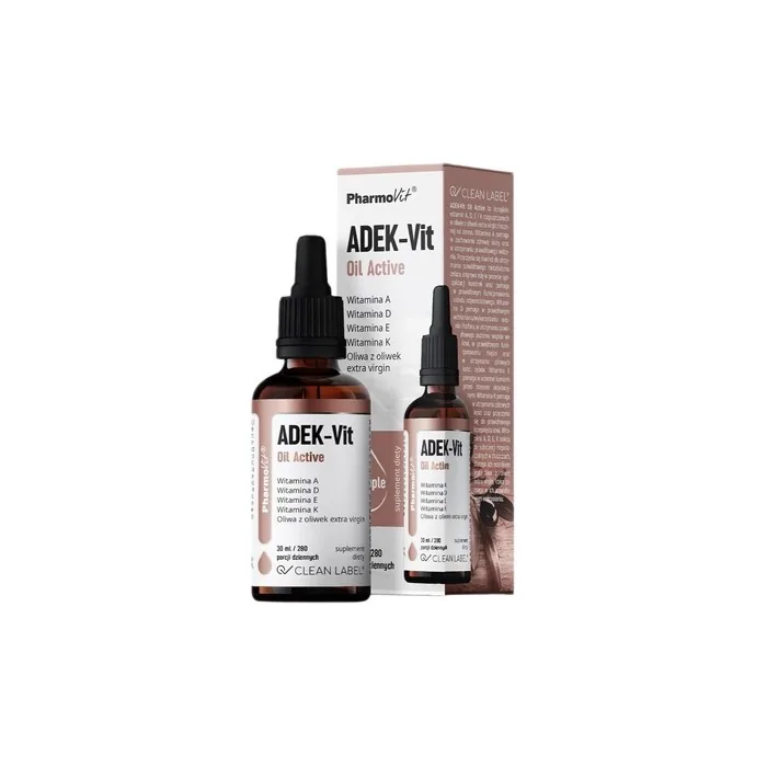 Pharmovit Adek-Vit Oil Active Dietary Supplement In Drops 30ml