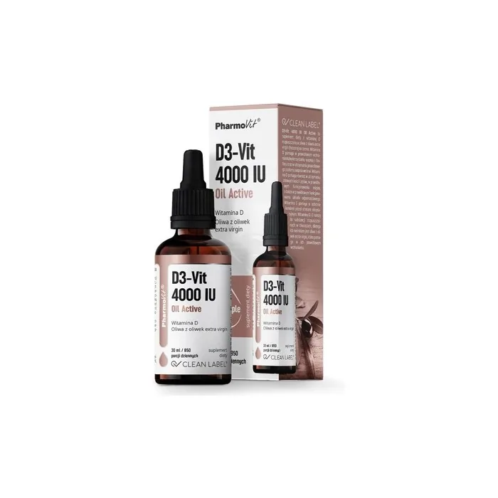 Pharmovit D3-Vit 4000 Iu Dietary Supplement In Drops 30ml