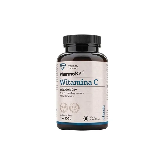 Pharmovit Vitamin C from Rosehip Dietary Supplement 150g