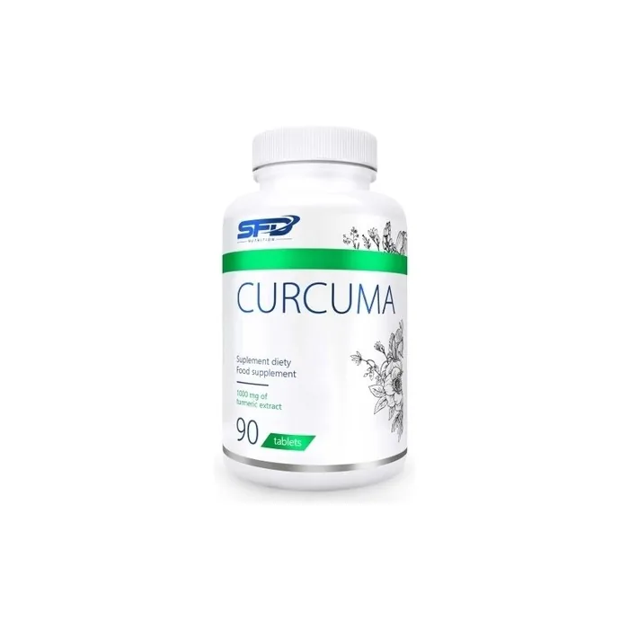 Sfd Curcuma 90 Tablets Herbal Supplement