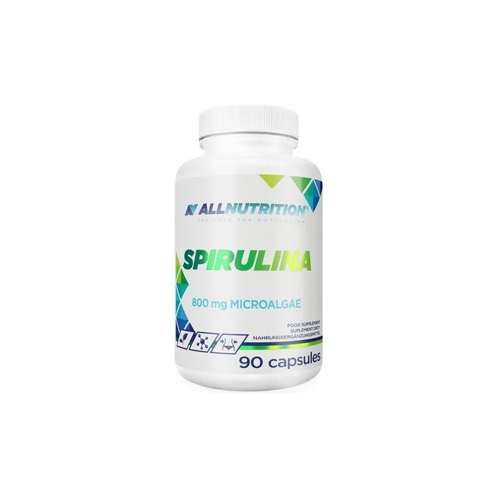 Allnutrition Spirulina Dietary Supplement 800mg - 90 Capsules