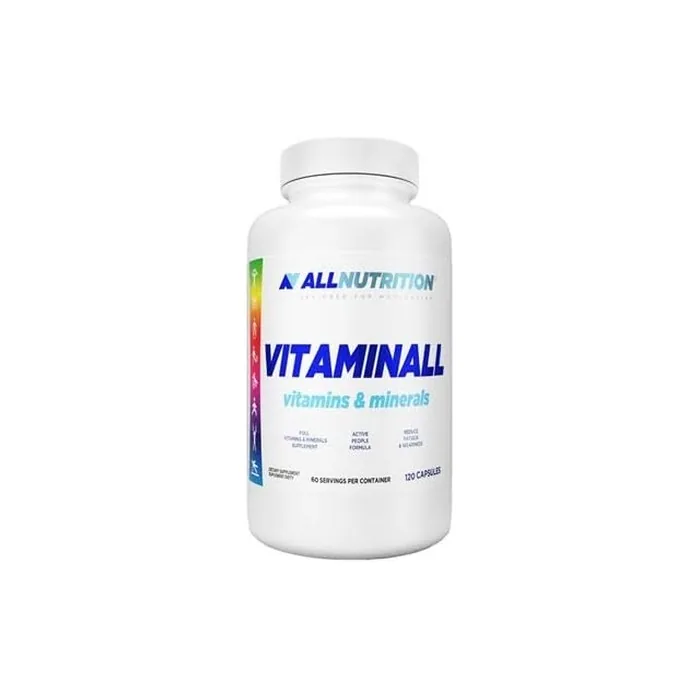 ALLNUTRITION Vitaminall Vitamins & Minerals - Multivitamin Minerals Magnesium Vitamin CEDB 6 B12 Iron Zinc - Dietary Supplement