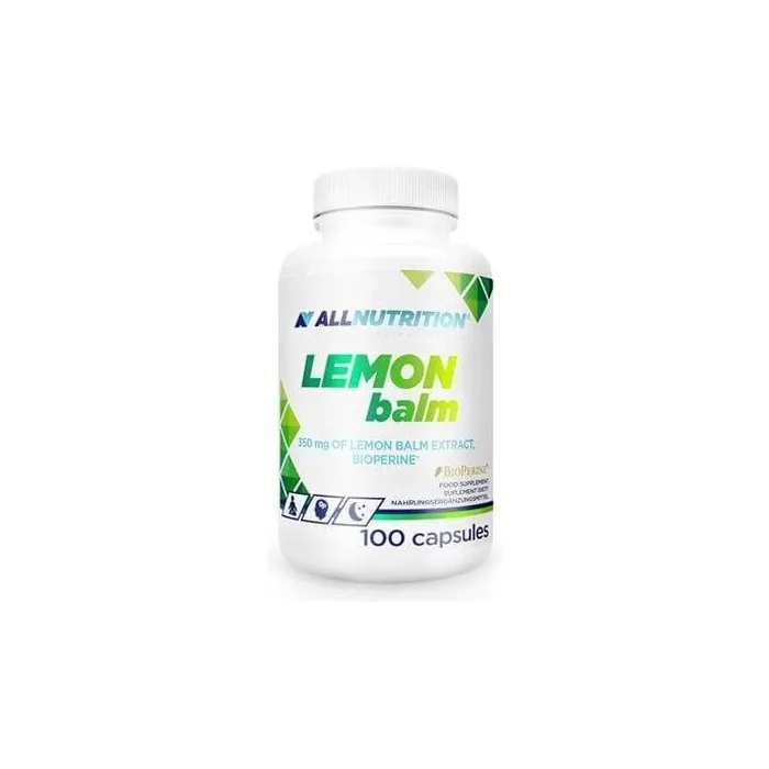 Allnutrition Lemon Balm 100 Capsules Herbal Supplement