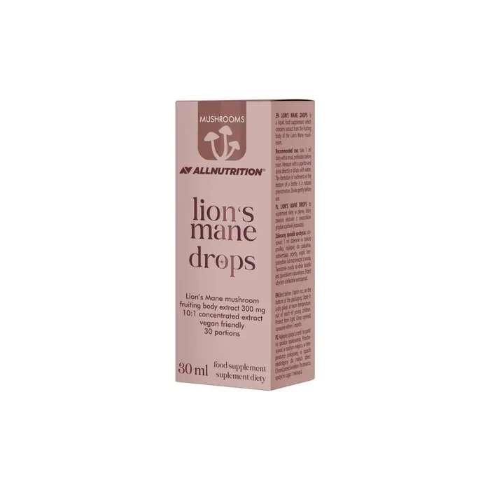 Allnutrition Lion's Mane Mushroom Drops 300mg 30ml