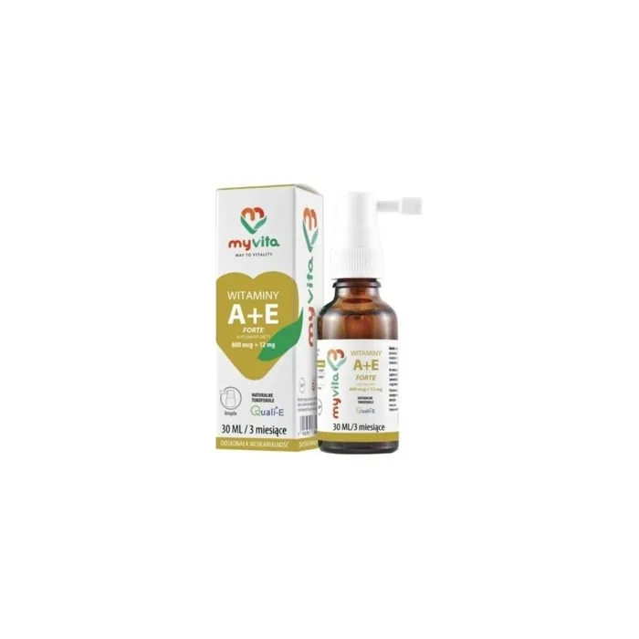 Vitamin A + E Forte Liquid Drops 30ml MyVita Poland
