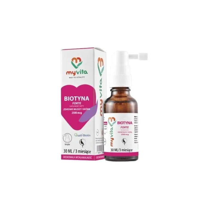 MyVita Biotin Forte Drops 30ml Healthy Hair Skin Nails