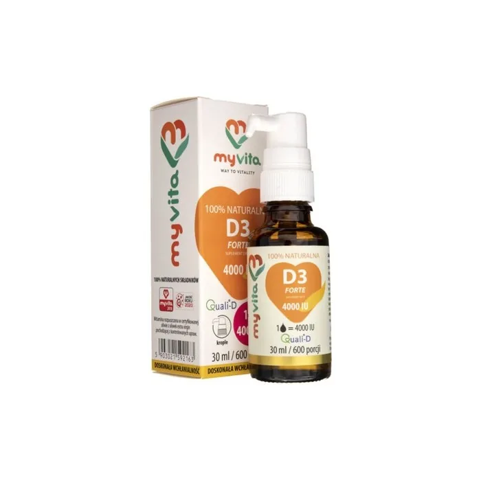 Myvita Vitamin D3 4000 IU Max 30ml