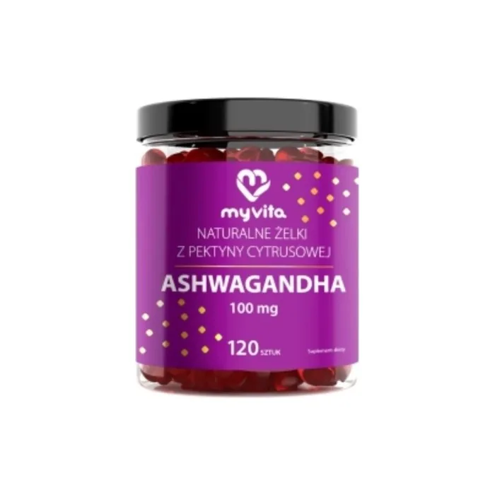Myvita Premium Ashwagandha Softgels 120 Capsules For Stress Relief And Immune Boost