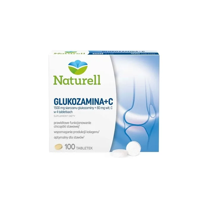 Naturell Glucosamine + C - 100 Tablets