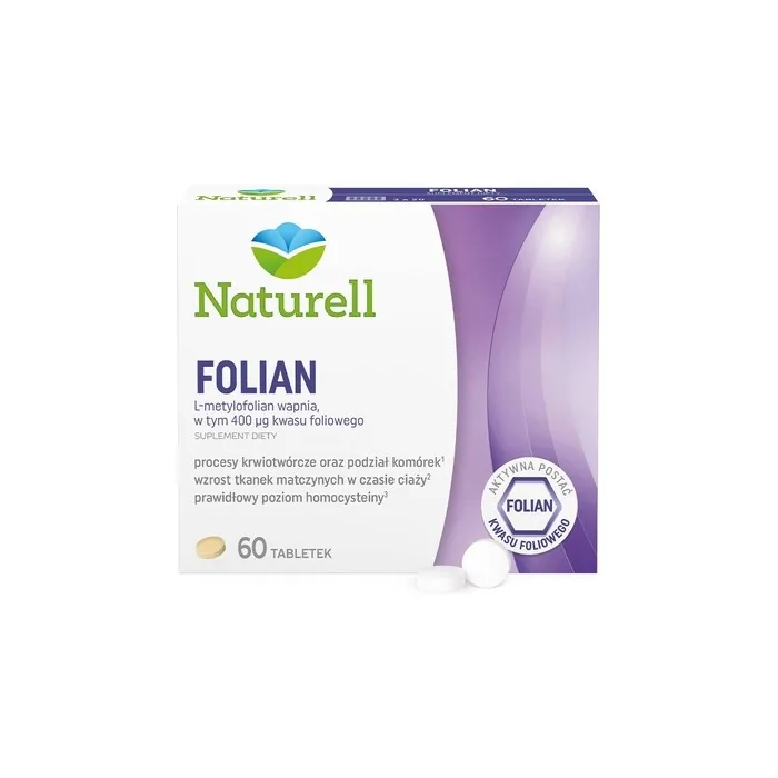 Naturell Folate Folic Acid 400 Micrograms 60 Tablets