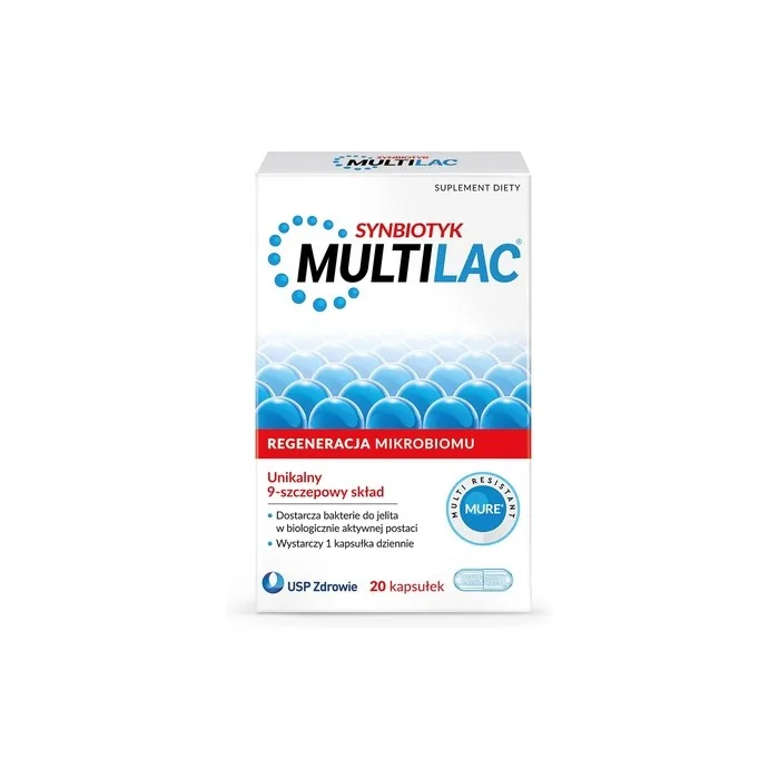Multilac Synbiotic 20 Capsules